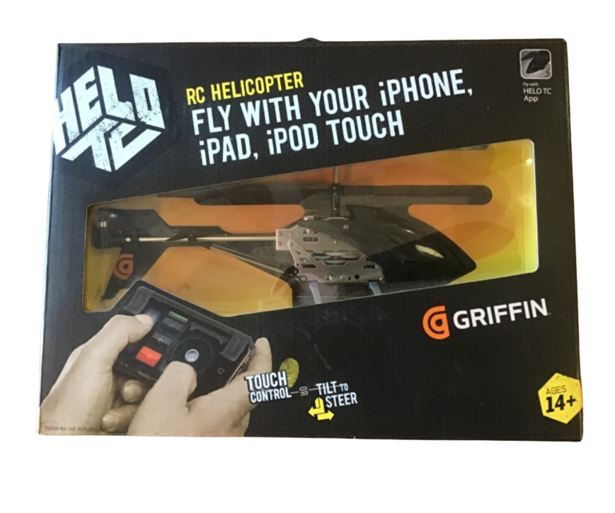 HELO TC Touch-Controlled Helicopter (Griffin) - sold as non-functional / collectible