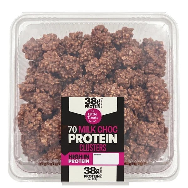 Little Treats Protein Clusters Milk Chocolate 70 Pack - Picture 1 of 2