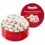 David's Cookies Meltaways Butter Pecan 907g Tin - Picture 1 of 7