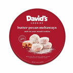 David's Cookies Meltaways Butter Pecan 907g Tin - Picture 2 of 7