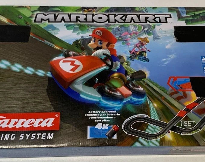 GO!!! Mario Kart Battery Slot Racing Set, 4.3m - Carrera 63503