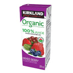 Kirkland Signature Fruit Juice Organic 100% Variety Pack 40 x 200ml - Picture 3 of 6