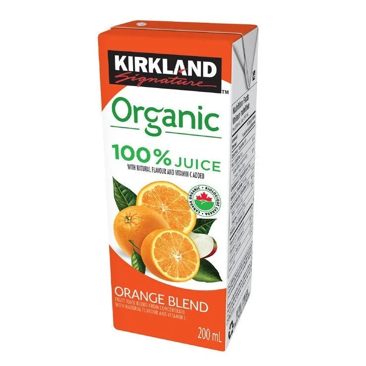 Kirkland Signature Fruit Juice Organic 100% Variety Pack 40 x 200ml - Picture 5 of 6