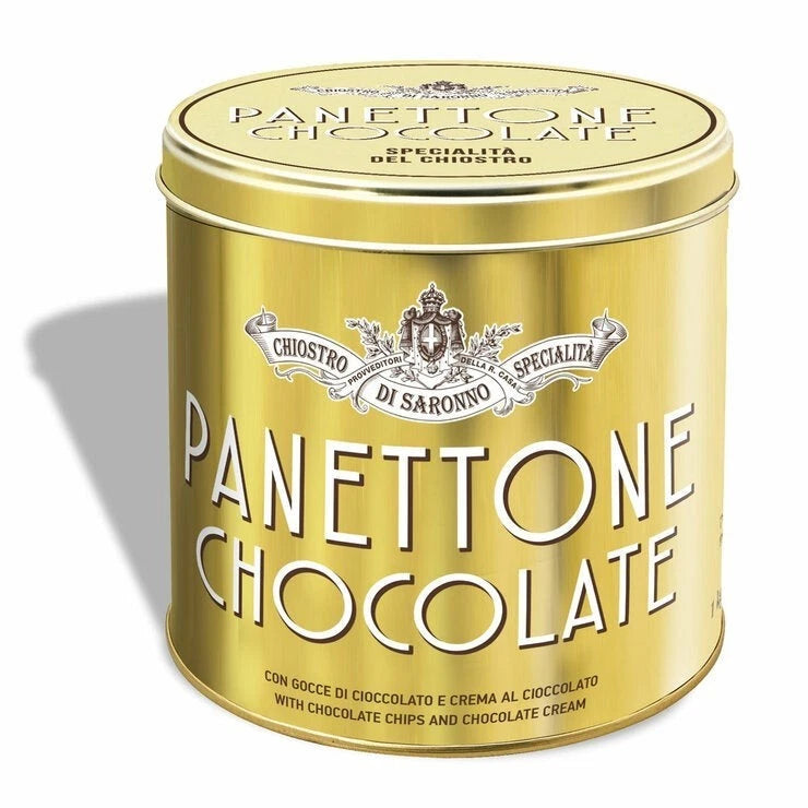 Chiostro di Saronno Panettone Chocolate 1kg Tin - Picture 1 of 2