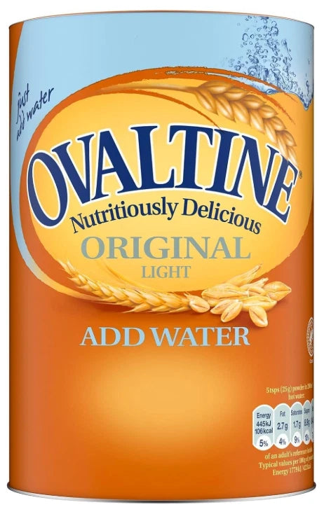 Ovaltine Nutritiously Delicious Original Light Malted Drink 2.3kg Damaged Box