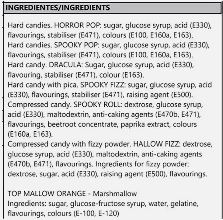 WONKY MIXED SWEETS TRICK & TREAT HALLOWEEN SWEETS 1KG PUMKIN BUCKET