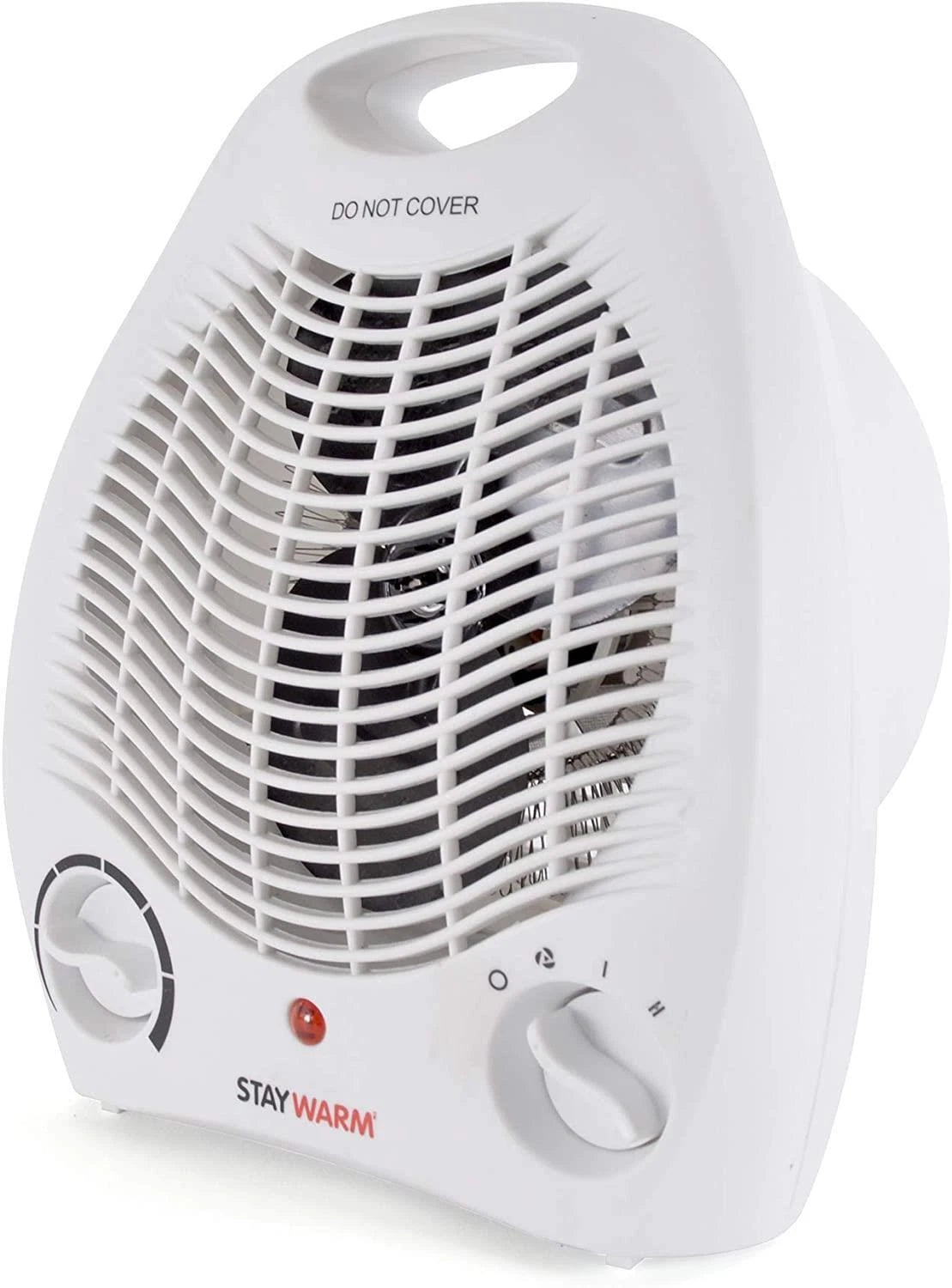 Lloytron F2001WH 2000Kw Upright Electric Fan Heater White