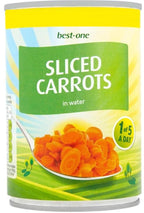 Best-One Sliced Carrots in Water 300g (Case of 12)