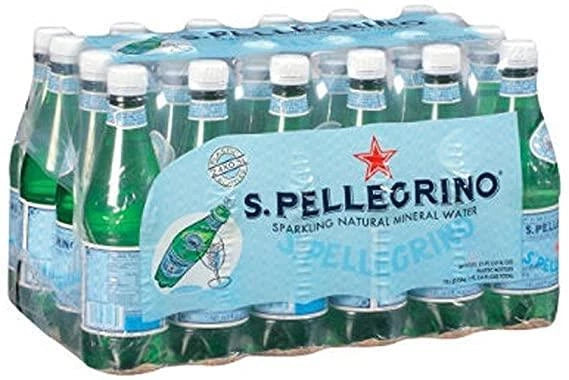 San Pellegrino 100% Italian Sparkling Mineral Water 500ml Pack of 24