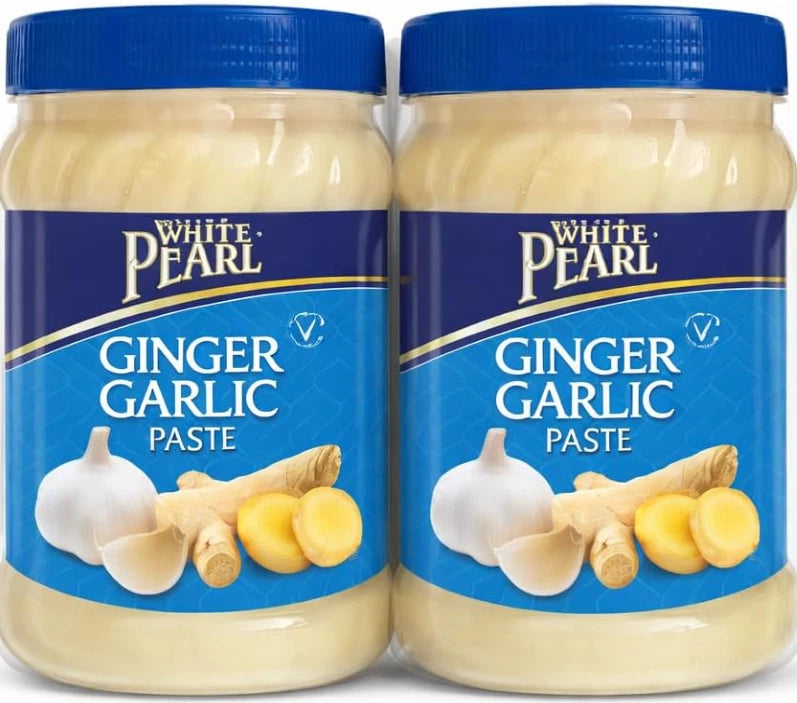 White Pearl Ginger Garlic Paste, 750g (Pack o f 2)