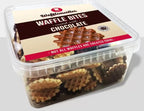 Wafflemeister Belgian Chocolate Mini Waffle Bites, 700g