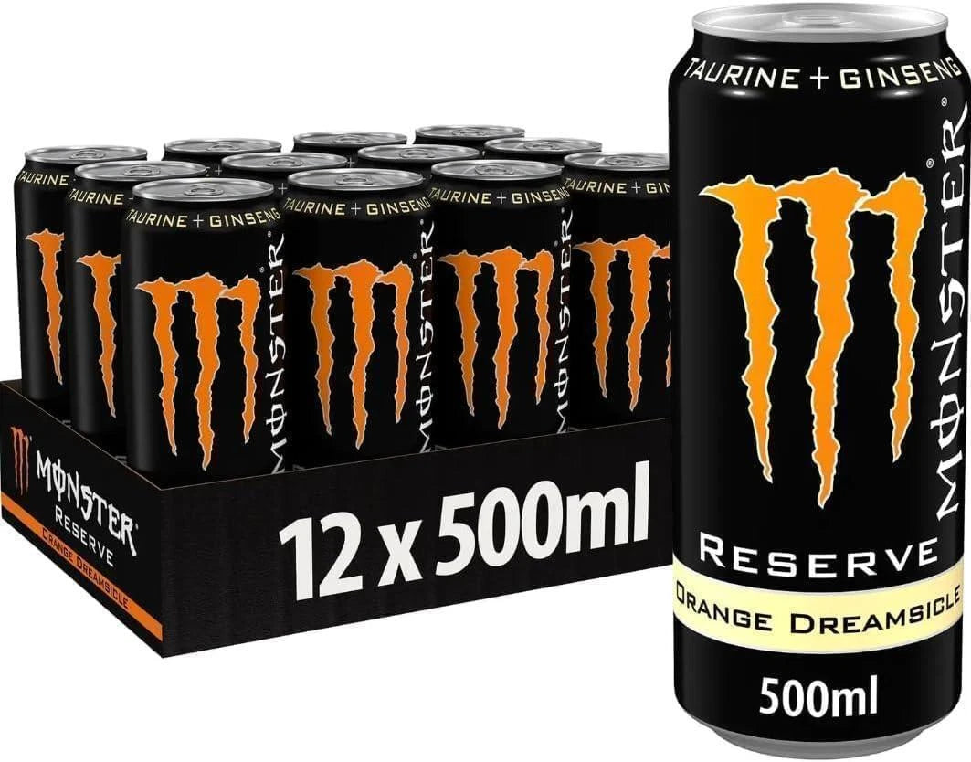Monster Energy Drink Reserve Orange Dreamsicle 500ml x 12