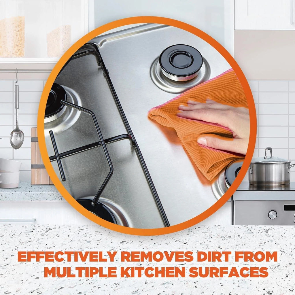 Mr Muscle Kitchen Cleaner, Platinum Antibacterial Spray, Citrus, 750ml Pack of 6