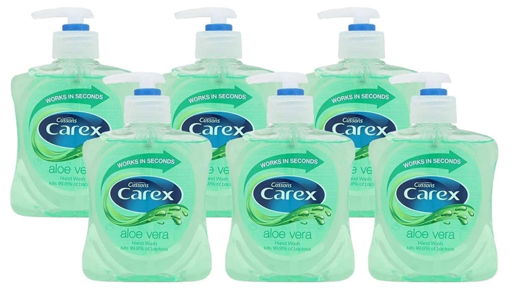 Carex Aloe Vera Hand Wash 500ml Pack of 6