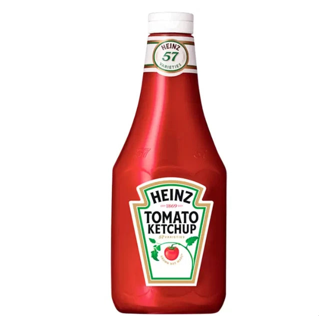 Heinz Red Catering Squeezy 1170ml Tomato Ketchup Sauce Large Set Pack 2 x 1.35kg
