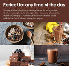 Options Choc O Lait Belgian Instant Hot Chocolate Drink Creamy Smooth Rich 1kg