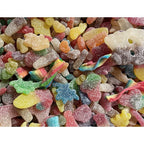 Vegan Fizzy Mix, 1kg Bag, Assorted Fruity Sour Sweets