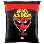 Space Raiders Beef Crisps Baked not Fried 30g Pack of 36