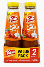 Yakin All Flavours Sauces Variety Selection 250ml Pack of 2 Bottle Each
