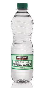 Kirkland Signature Sparkling Spring Water 500ml Bottle (Pack of 20)