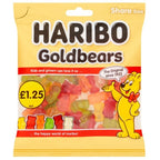 Haribo Share Bags 140g Fruity Fizzy Gummy Jelly Sweets Assorted Flavours 12 Pack
