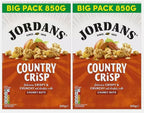 Jordans Country Crisp Chunky Nuts Oat Clusters Wholegrain Cereal Pack of 2x 850g