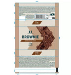 My Protein Brownie Chocolate Chip Sweet Cocoa Chunks Baked Snack Bar Pack 12x75g