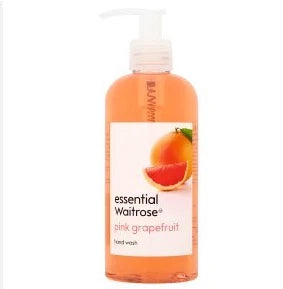 Essential Waitrose Pink Grapefruit Handwash 300ml pack of 3