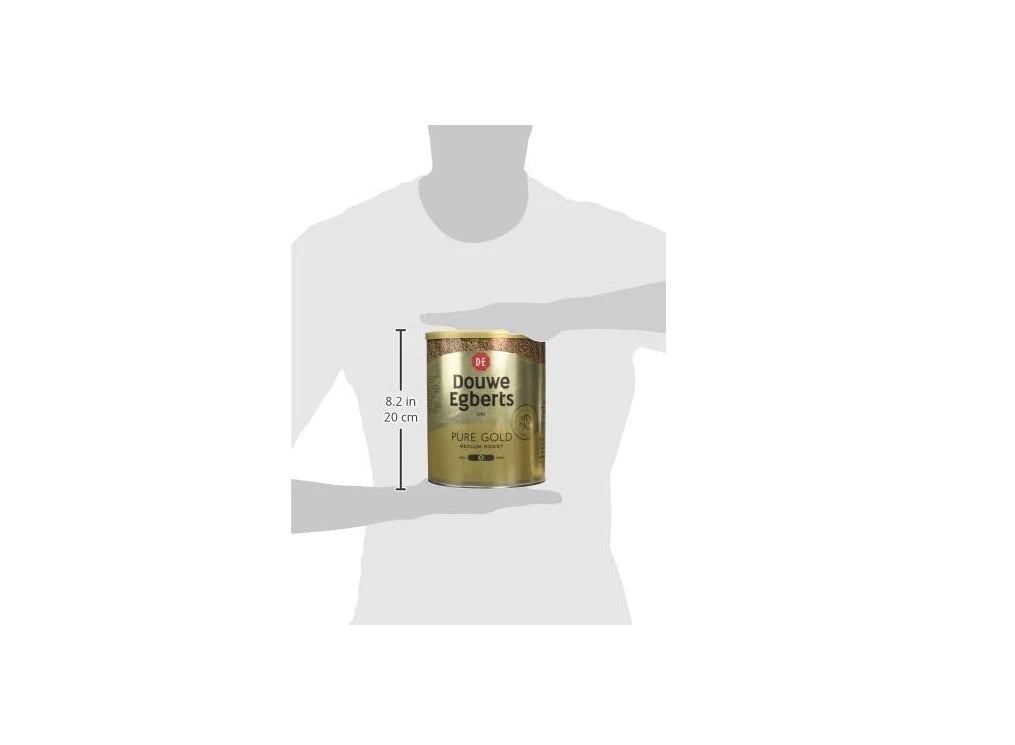 Douwe Egberts Pure Gold Coffee Tin Instant Medium 750g