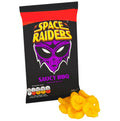 Space Raiders Saucy BBQ Crisps Baked not Fried 30g Pack of 36