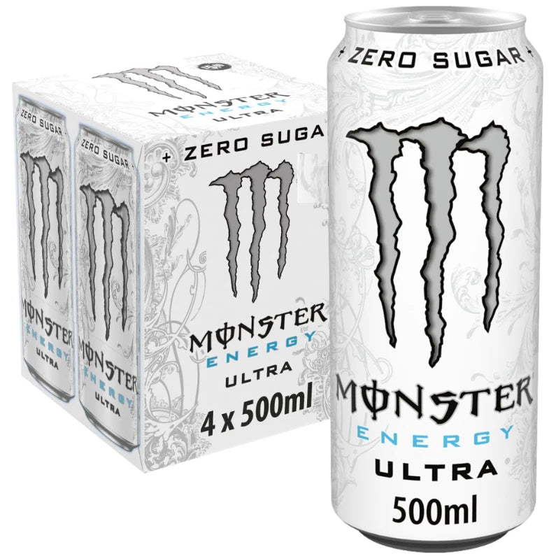 Monster Energy Drink Multi Pack 500ml Case of 4 Cans