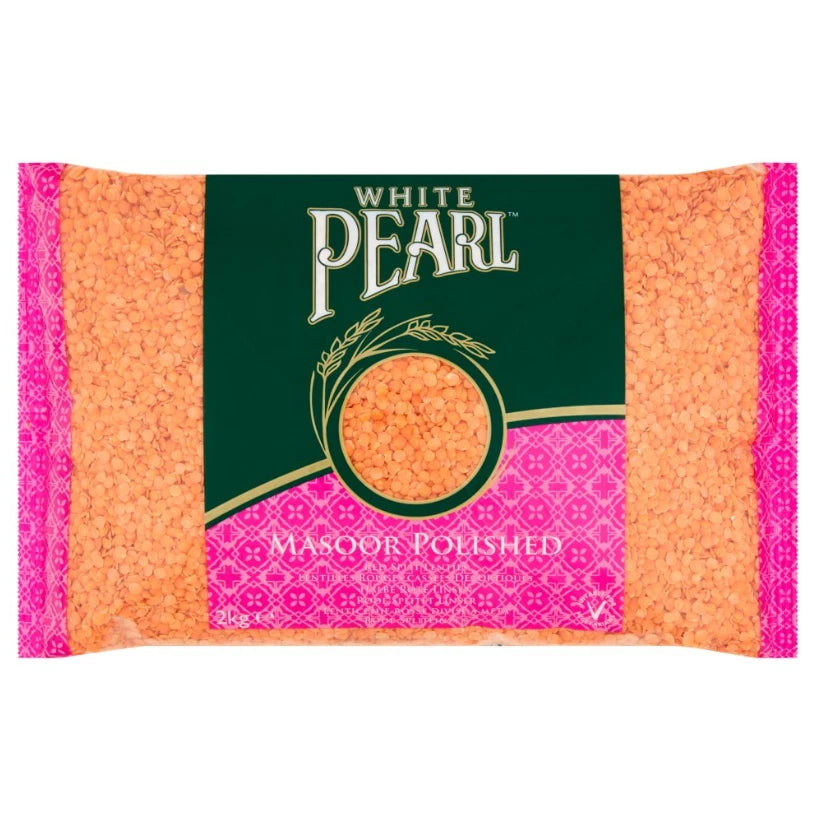 White Pearl Lentils 2 kg Chana Dall Masoor Whole Urid Dall Moong Dall Masoor