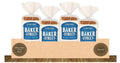 Baker Street White Bread 4 x 550g Cleverly Packed for Long Life Pre-Sliced