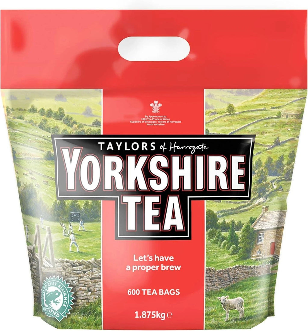 Yorkshire Tea Bags, 1.875 kg (600 Teabags)