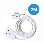 Eurosonic Extension Lead 1 Way 2m Ref ES050M2