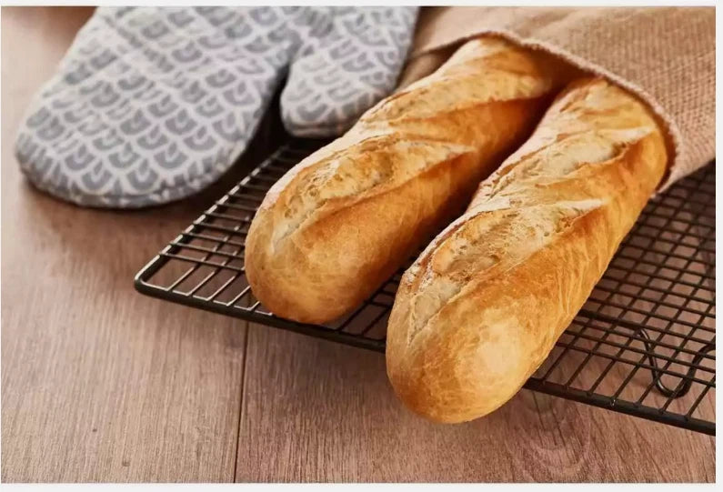 Menissez Demi Baguettes Soft Crumb Sandwich Tasty Bread 2Pcs Pack 4 Bags x 300g