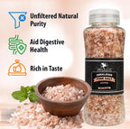 Pegasus Himalayan Pink Salt Coarse 800g (Pack Of 6)