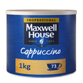 Maxwell House Cappuccino Instant Coffee 1kg Tin