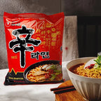 Nongshim Shin Ramyun Gourmet Spicy Instant Noodles 120g Halal (Pack of 5)