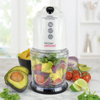 Kitchen Perfected 260W Multi Chopper,1 Speed,Steel Blade,Cream - E5416WI