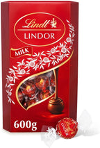 Lindt Lindor Milk Chocolate & Salted Caramel Milk Chocolate Truffles, 600g Each