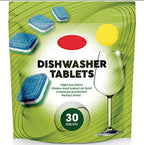 Bestin Dishwasher Tablets, 30 Count Advanced Degreasing Formula