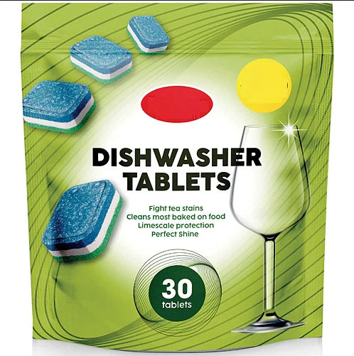 Bestin Dishwasher Tablets, 30 Count Advanced Degreasing Formula
