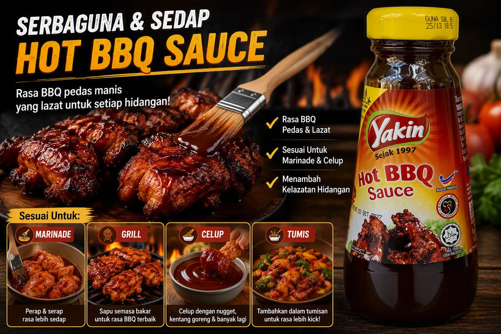 Yakin All Flavours Sauces Variety Selection 250ml Pack of 2 Bottle Each