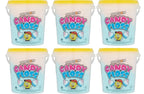 SweetZone Candy Floss, Cotton Candy in Tubs, 50g Each, Pack of 6
