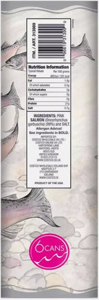 Kirkland Signature Wild Alaskan Pink Salmon Boneless & Skinless Cans Pack 6x170g