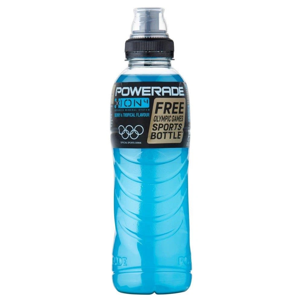 Powerade Berry and Tropical Flavour 500 ml (Pack of 12)