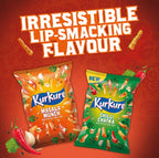 Kurkure Chilli Chatka Sharing Snacks Crisps 100g Pack of 15