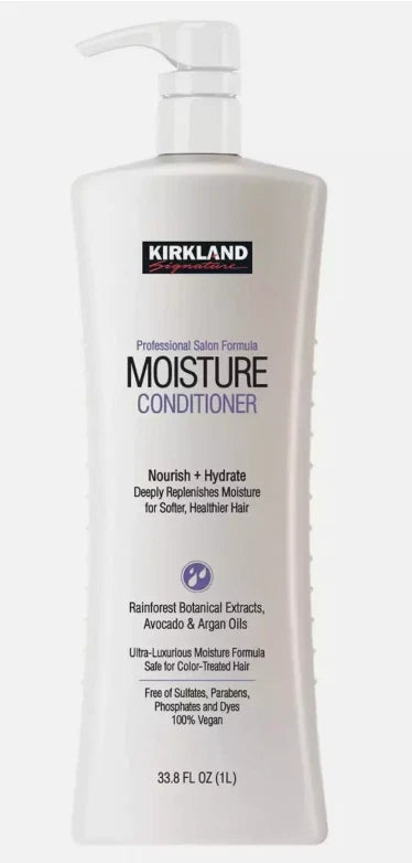 Kirkland Signature Professional Salon Formula Moisture Shampoo Conditioner Pack