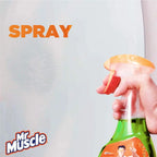 Mr Muscle Platinum Window & Glass Cleaner Spray, 750ml Pack of 6